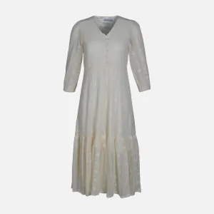 Skin Hug WOMEN SHORT SLEEVE LONG LACE DRESS