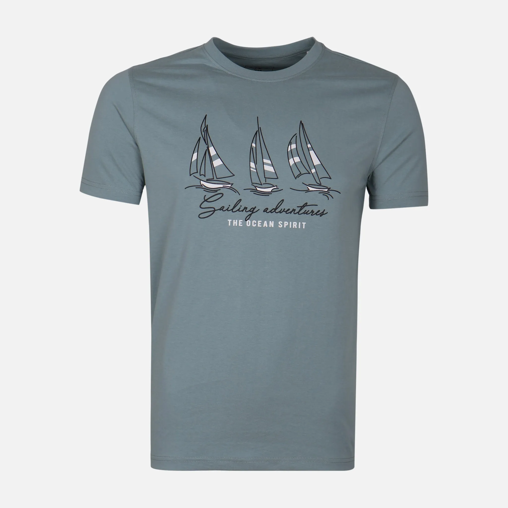 MEN T-SHIRT ROUND NECK Elegant Glow