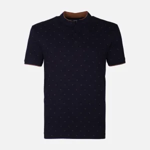 MEN T-SHIRT HENLEY REGULAR FIT spring fresh AntiSnagFabric