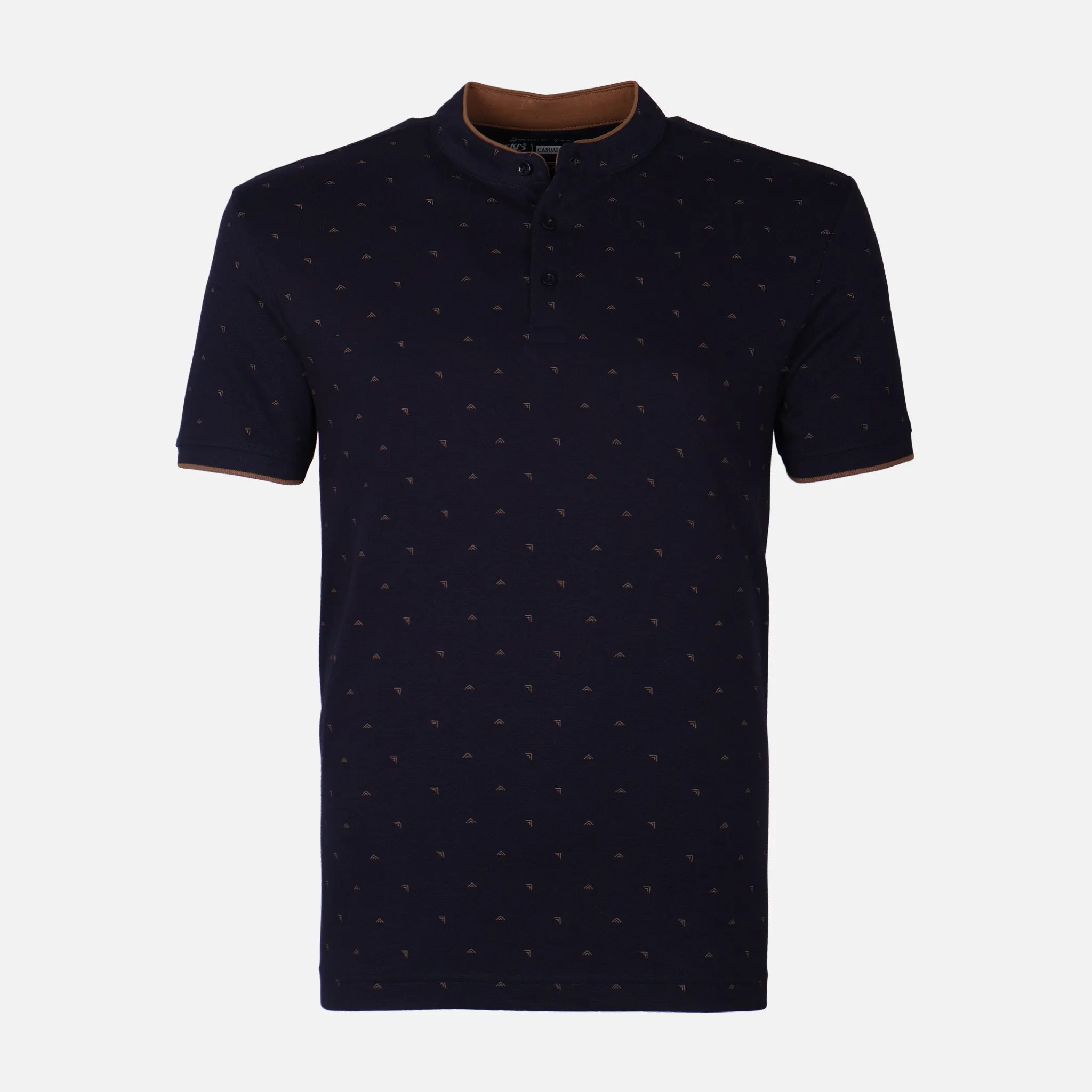 Seamless Design MEN T-SHIRT HENLEY REGULAR FIT