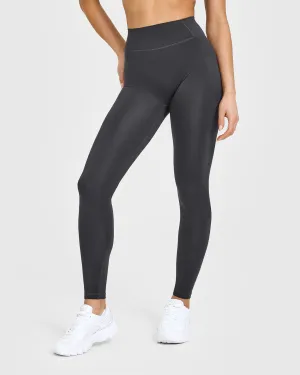 Home Lounge Thermal Warm Timeless High Waisted Leggings | Coal Bright Gear