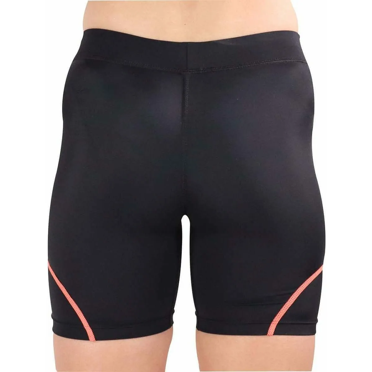 Chic Comfort More Mile Compression Womens Short Running Tights - Black