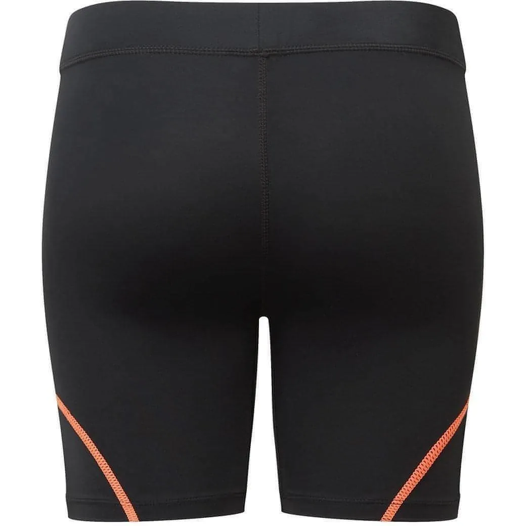 More Mile Compression Womens Short Running Tights - Black first day of school