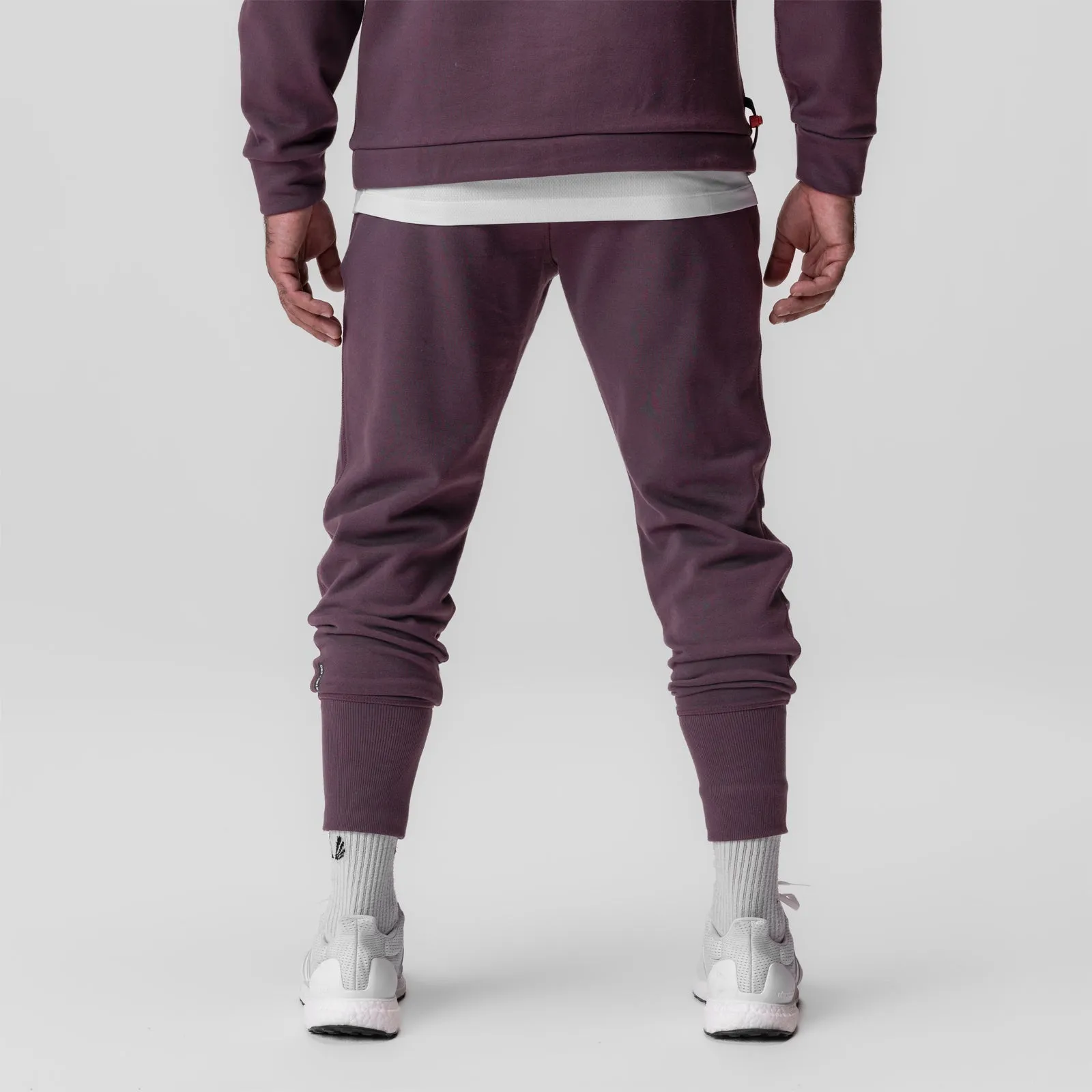 Street Comfort 0915. Tech-Terry? High Rib Jogger - Deep Purple "ASRV"