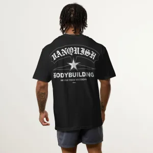 Vanquish Revolve Legion Black Oversized T Shirt Outdoor Trend Look