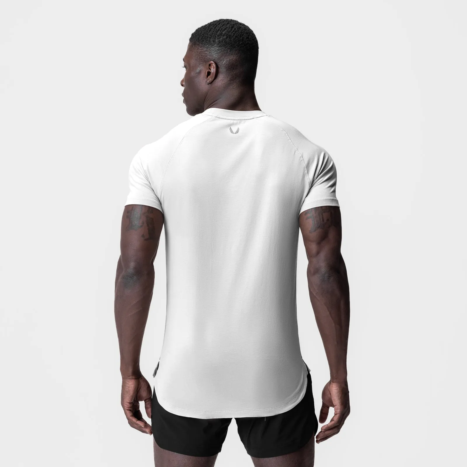 0767. Supima? Established Tee - White warm weather
