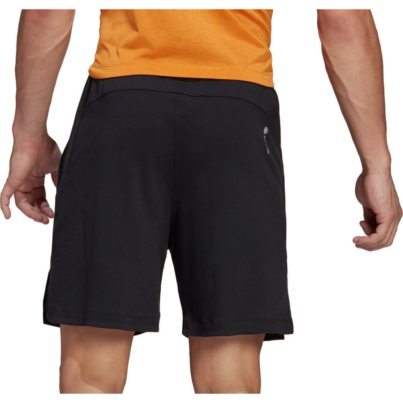 Low Bulk Construction adidas Badge Of Sport 7 Inch Mens Training Shorts - Black