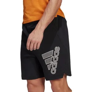 Double Layered Panels Beach Vibes adidas Badge Of Sport 7 Inch Mens Training Shorts - Black
