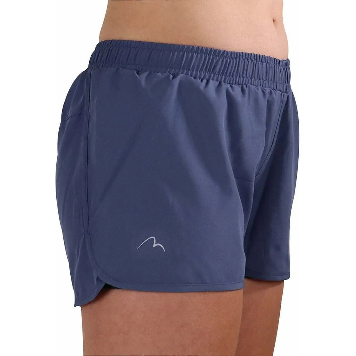 More Mile Core 2 In 1 Womens Running Shorts - Blue Comfort Cushion Wedding Gift