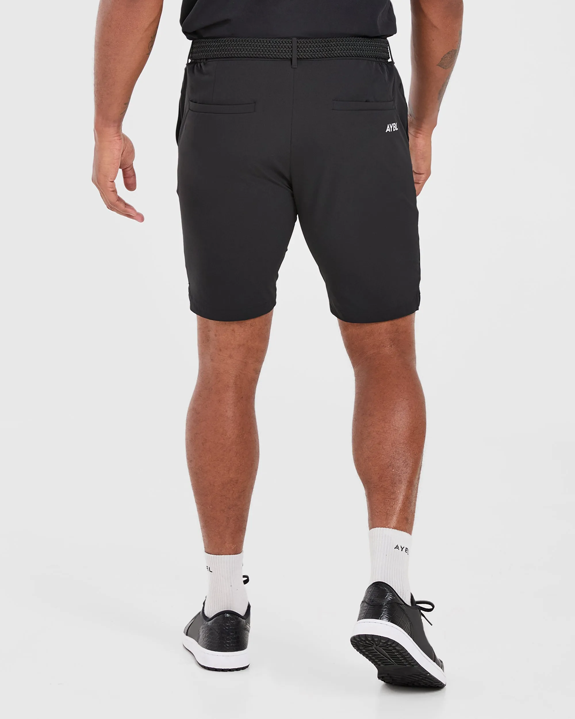 Versatile Layering Capability activewear option Performance Shorts - Black