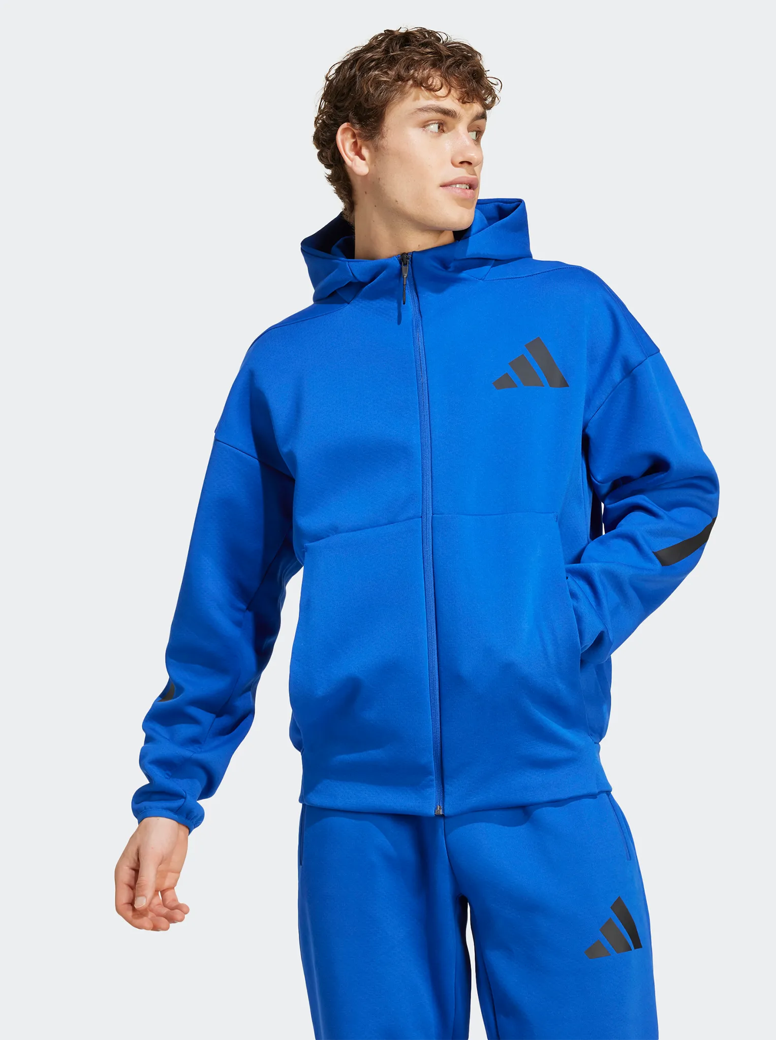 Trendy Piece Anti Static Treatment Z.N.E. Full-Zip Hooded Track Jacket