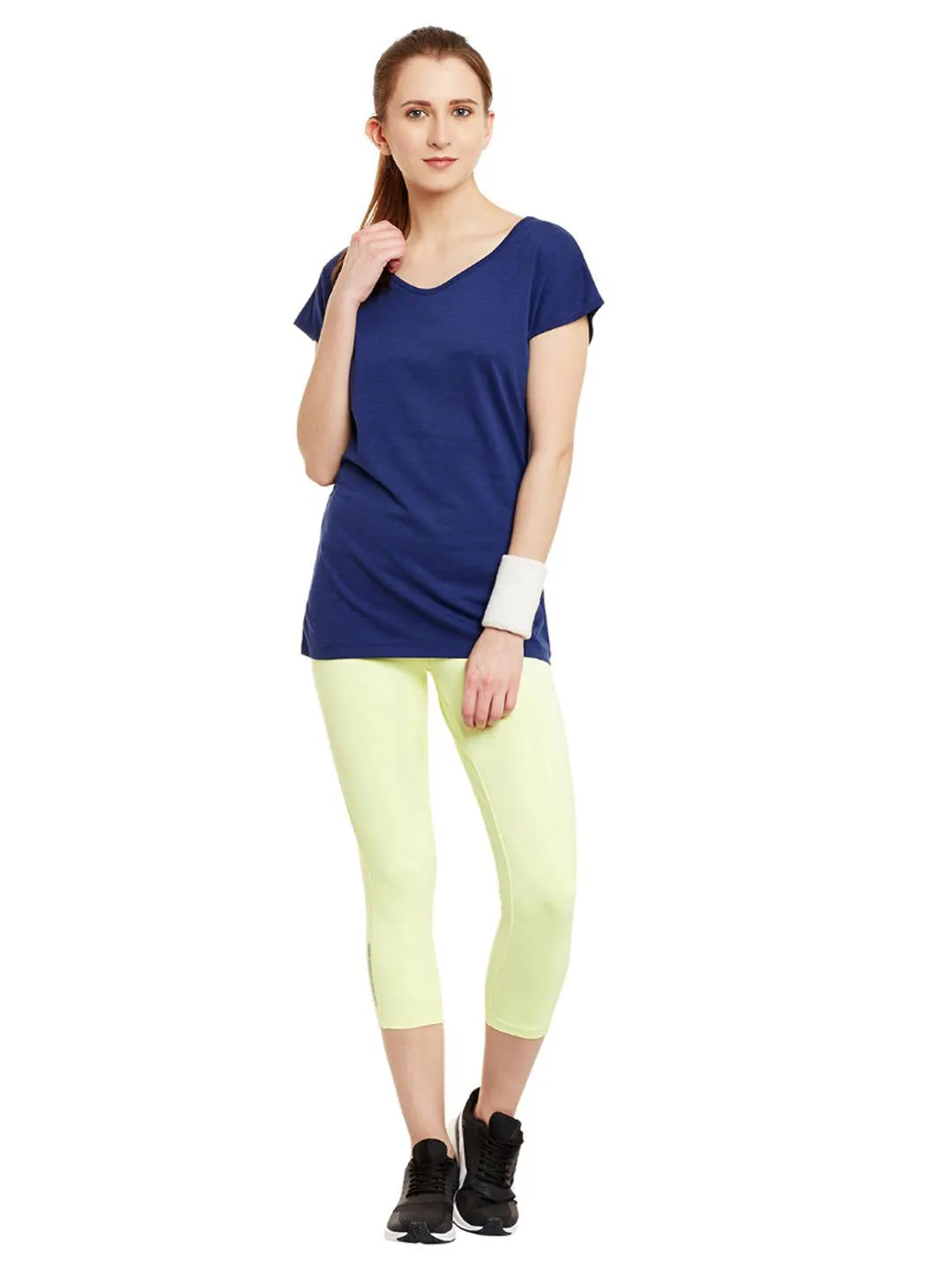 Alcis Yellow Core Fit Tights ALWPA151455 City Walk Pro Athlete