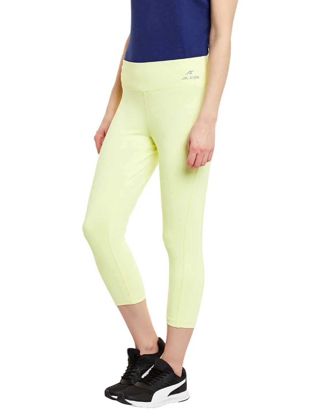 Casual Day Luxury Choice Alcis Yellow Core Fit Tights ALWPA151455