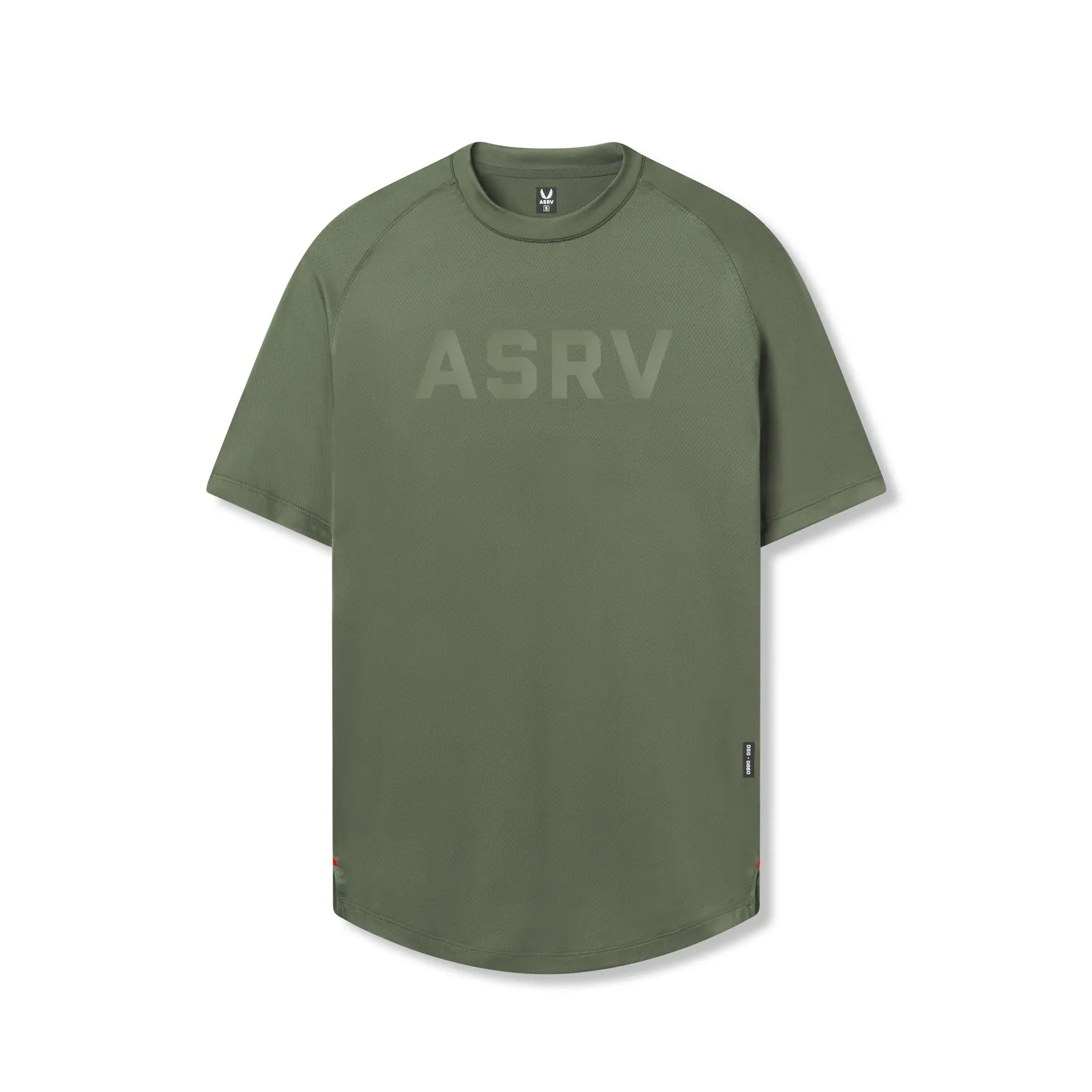 Outdoor Style Light and Breezy 0660. AeroSilver? Established Tee - Olive "ASRV"