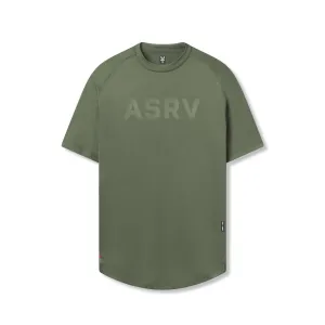 Outdoor Style Light and Breezy 0660. AeroSilver? Established Tee - Olive "ASRV"