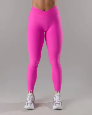 Quick Move Wrap Legging - Malibu Pink