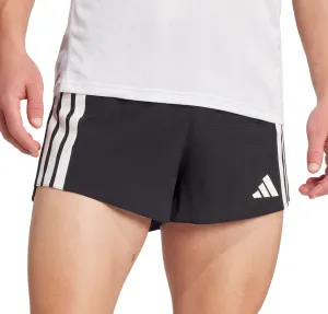 Clean Lines adidas Adizero Gel Pocket 3 Inch Mens Running Shorts - Black