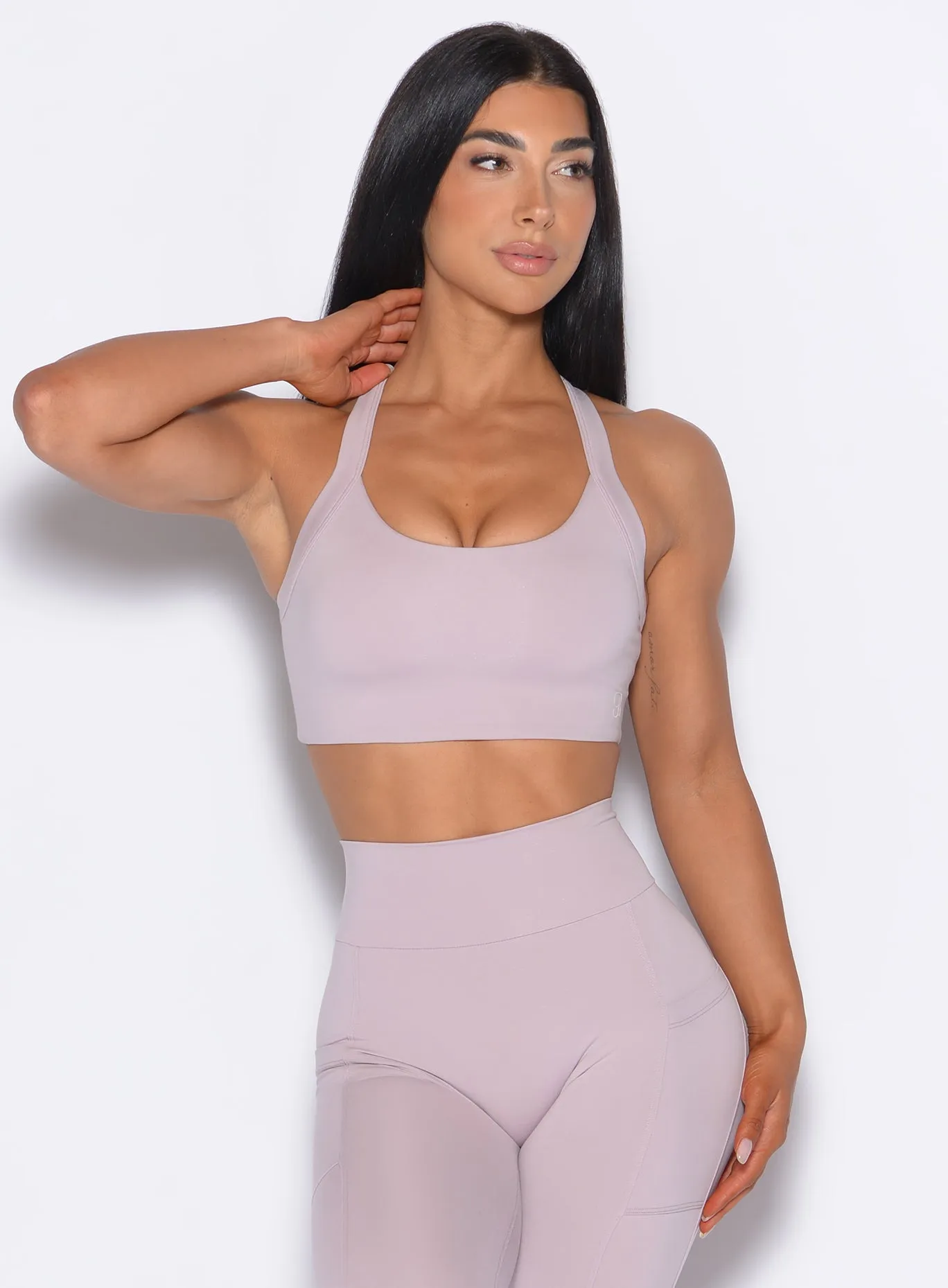 Buttoned seams Secure Closure System High Impact Bra