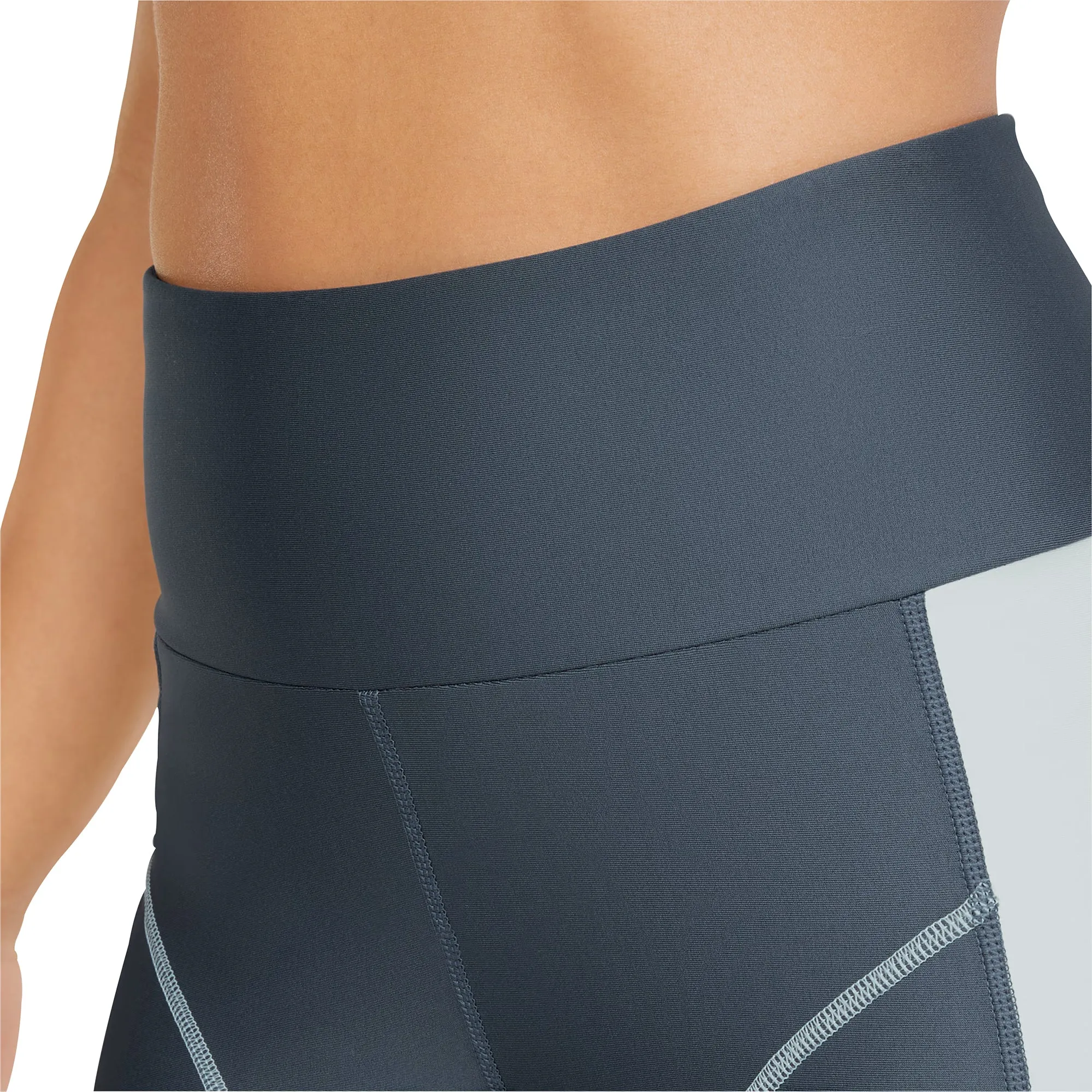 Clean Fabric Puma Marathon 6 Inch Womens Short Running Tights - Blue