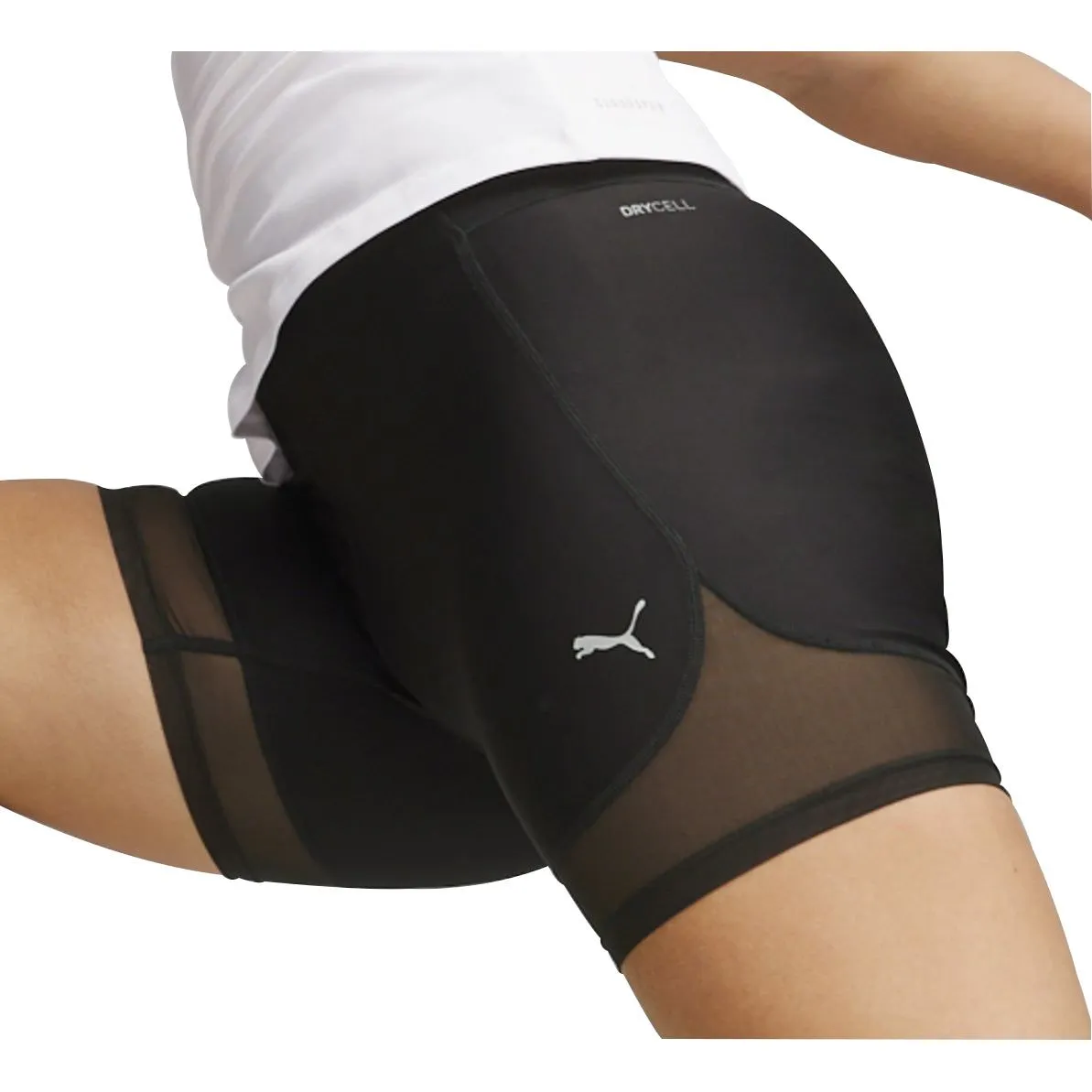 technology industry Puma Run Ultraform Womens Short Running Tights - Black
