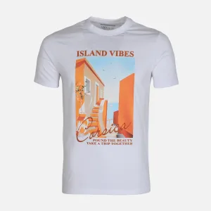 MEN T-SHIRT ROUND NECK REGULAR FIT Snow Core