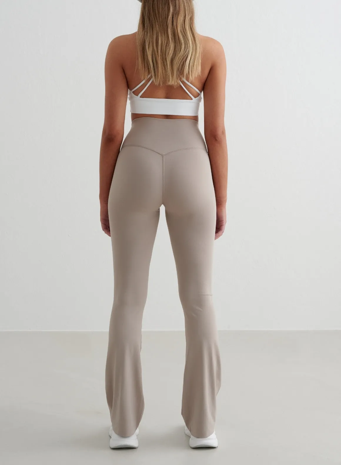 Dark Clay Sense Flare Tights Tight Compression