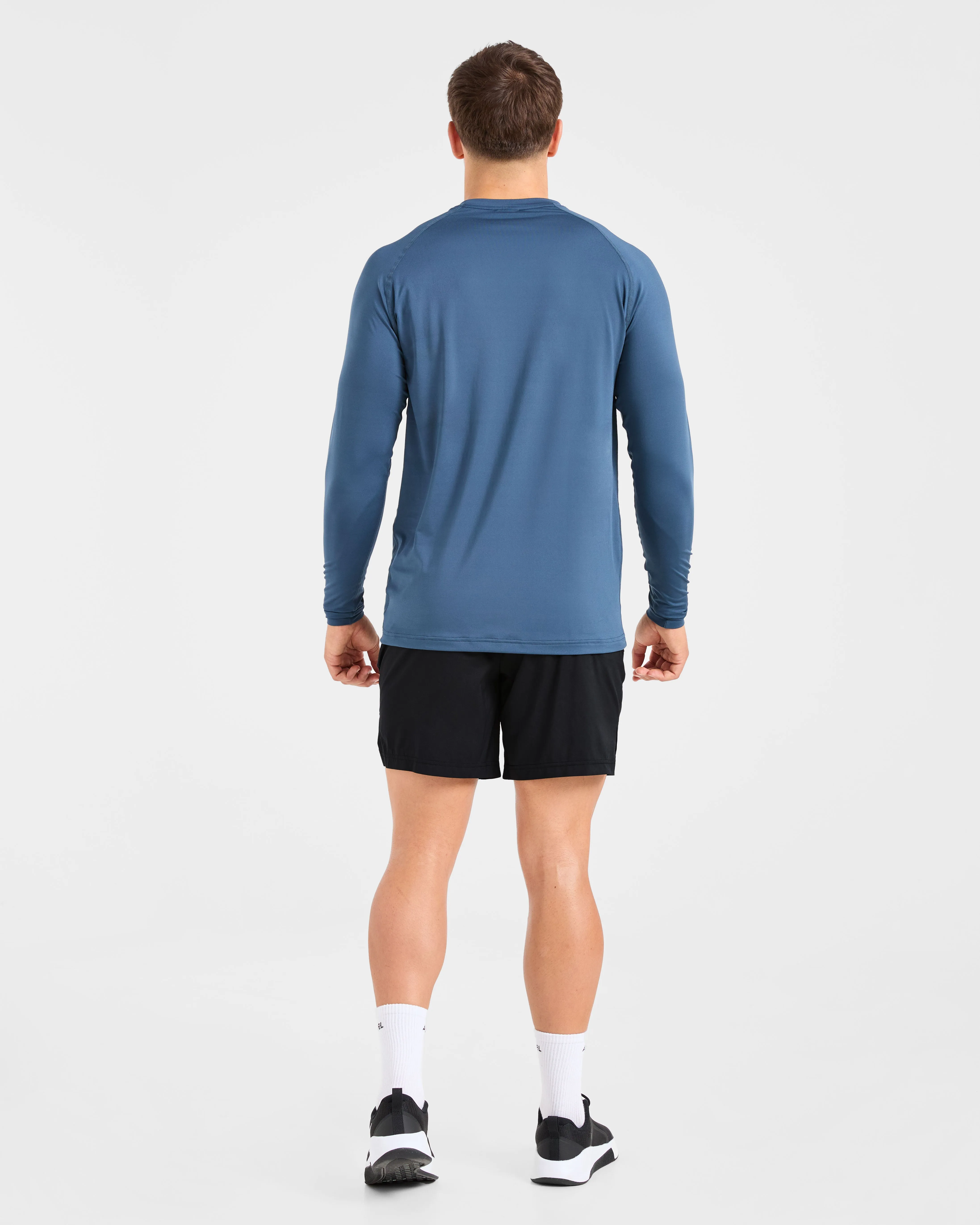 AntiPillingTreatment Essential Long Sleeve T Shirt - Deep Teal