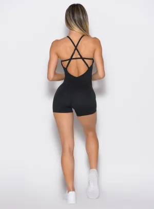 Everyday Versatile Breathable Loose Sculpted Bodysuit Shorts