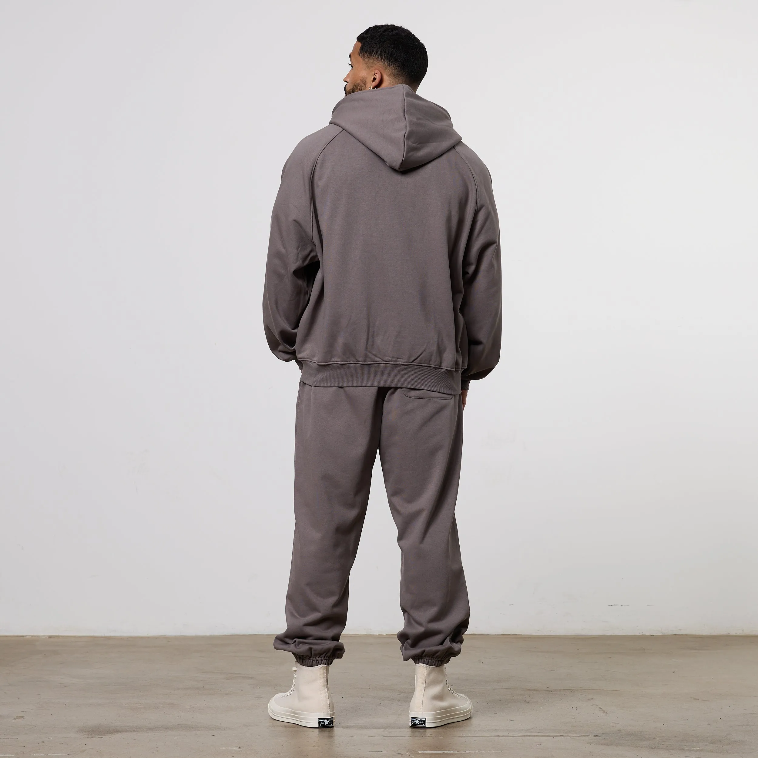 Trendy Piece Vanquish Essential Mushroom Oversized Boxy Hoodie