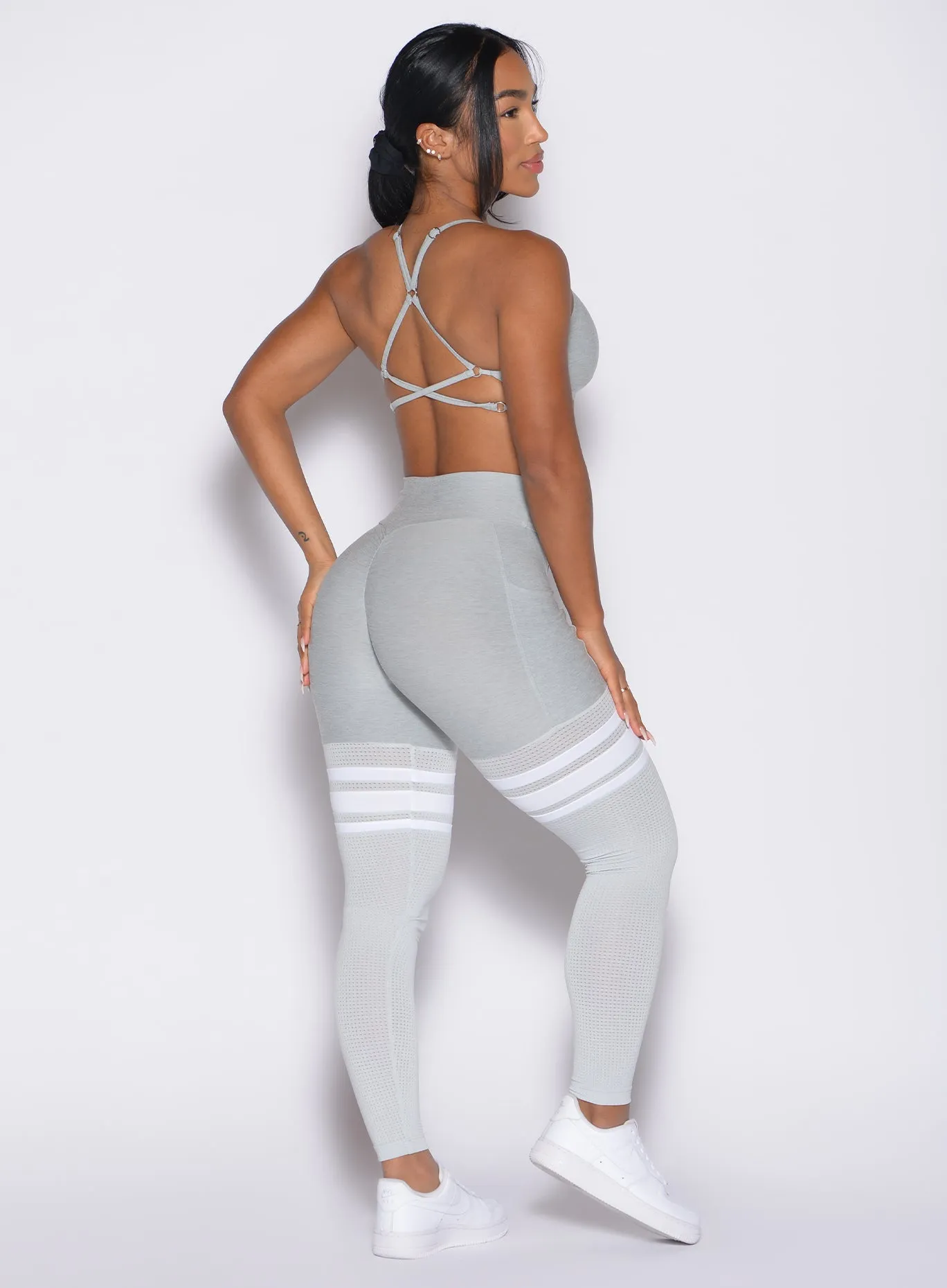 Scrunch Thigh-Highs Morning Stretch Wrinkle Resistant