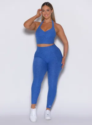 Tagless Labeling chlorine resistant V Back Leggings