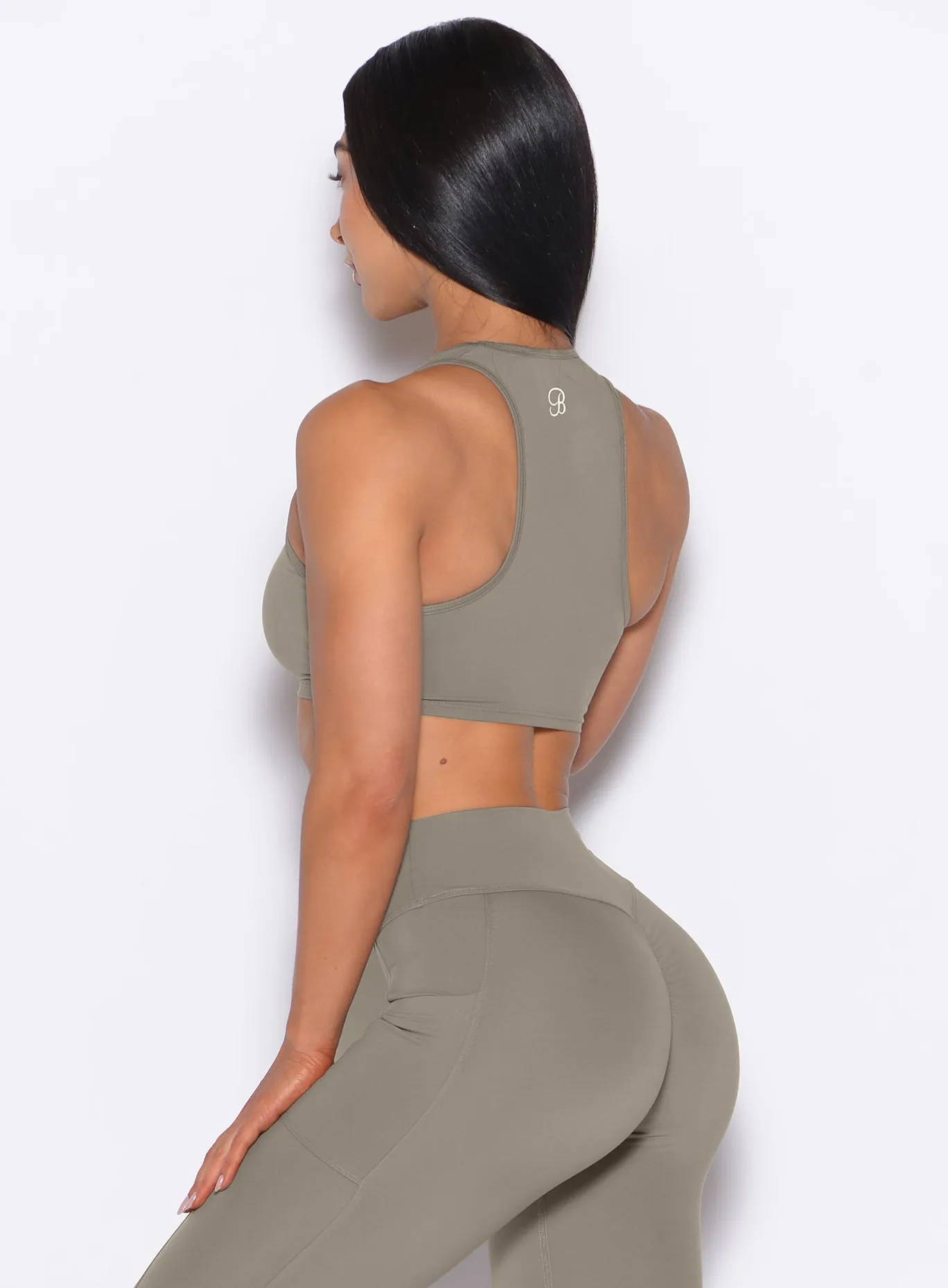 Return - on - investment - high Scrunch Tank Bra