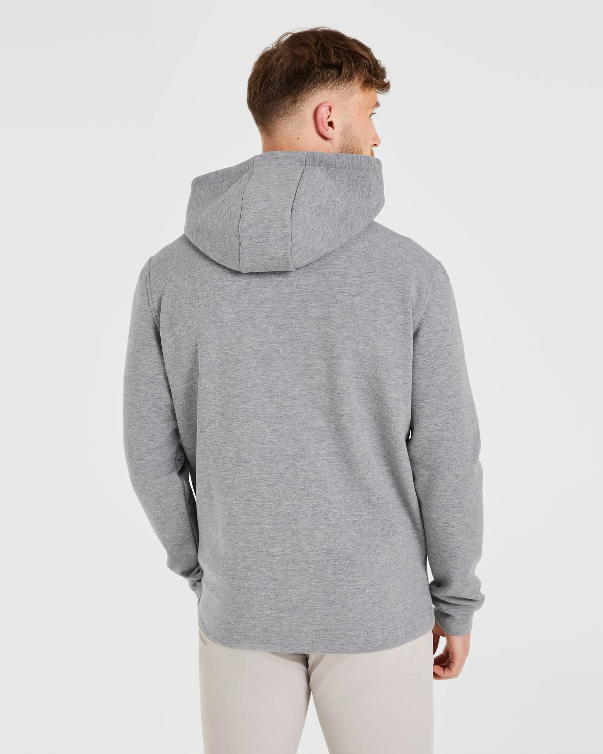 Tailgating wear Performance Lightweight Hoodie - Grey Marl