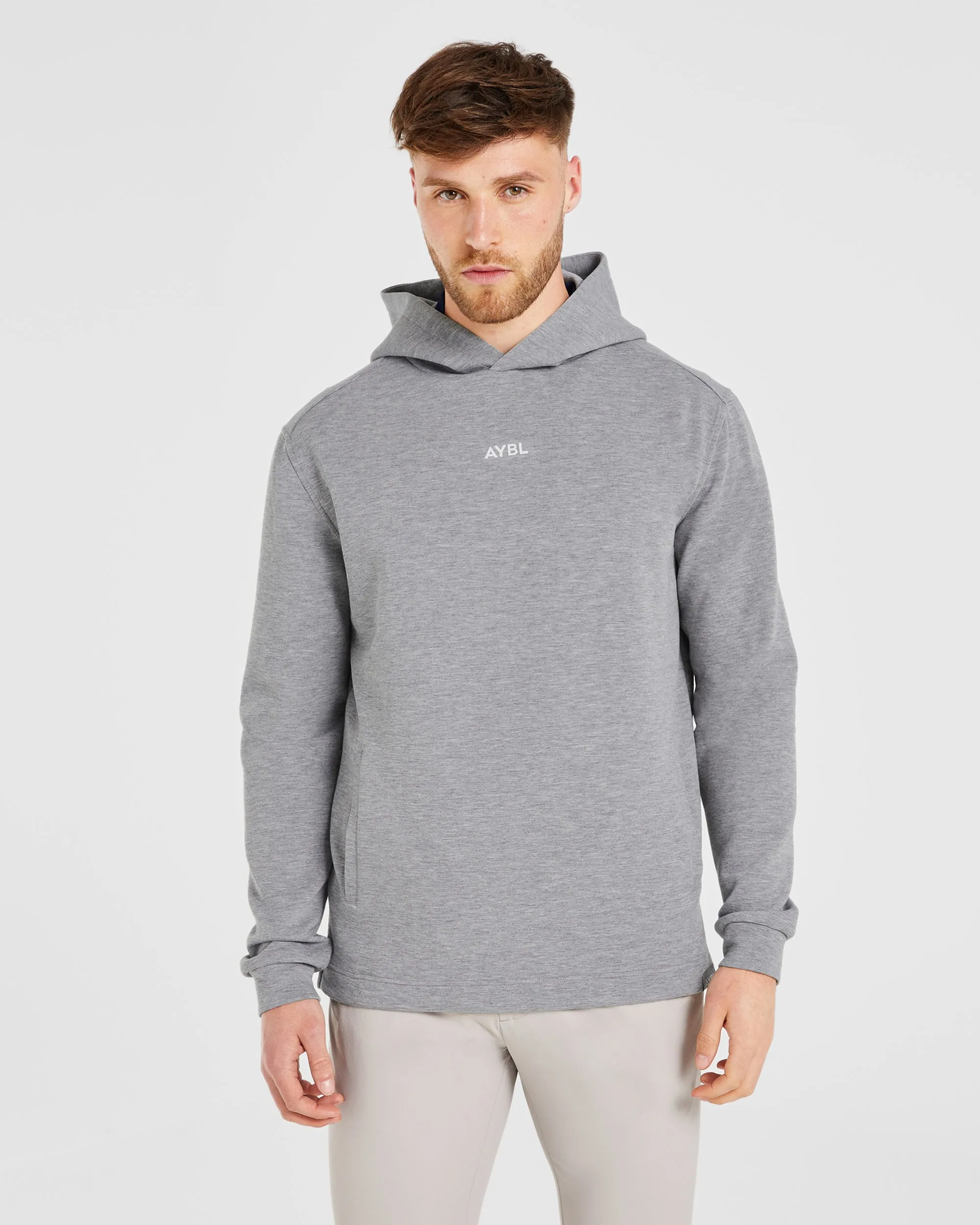 Shopping wear Skate Inspired Performance Lightweight Hoodie - Grey Marl