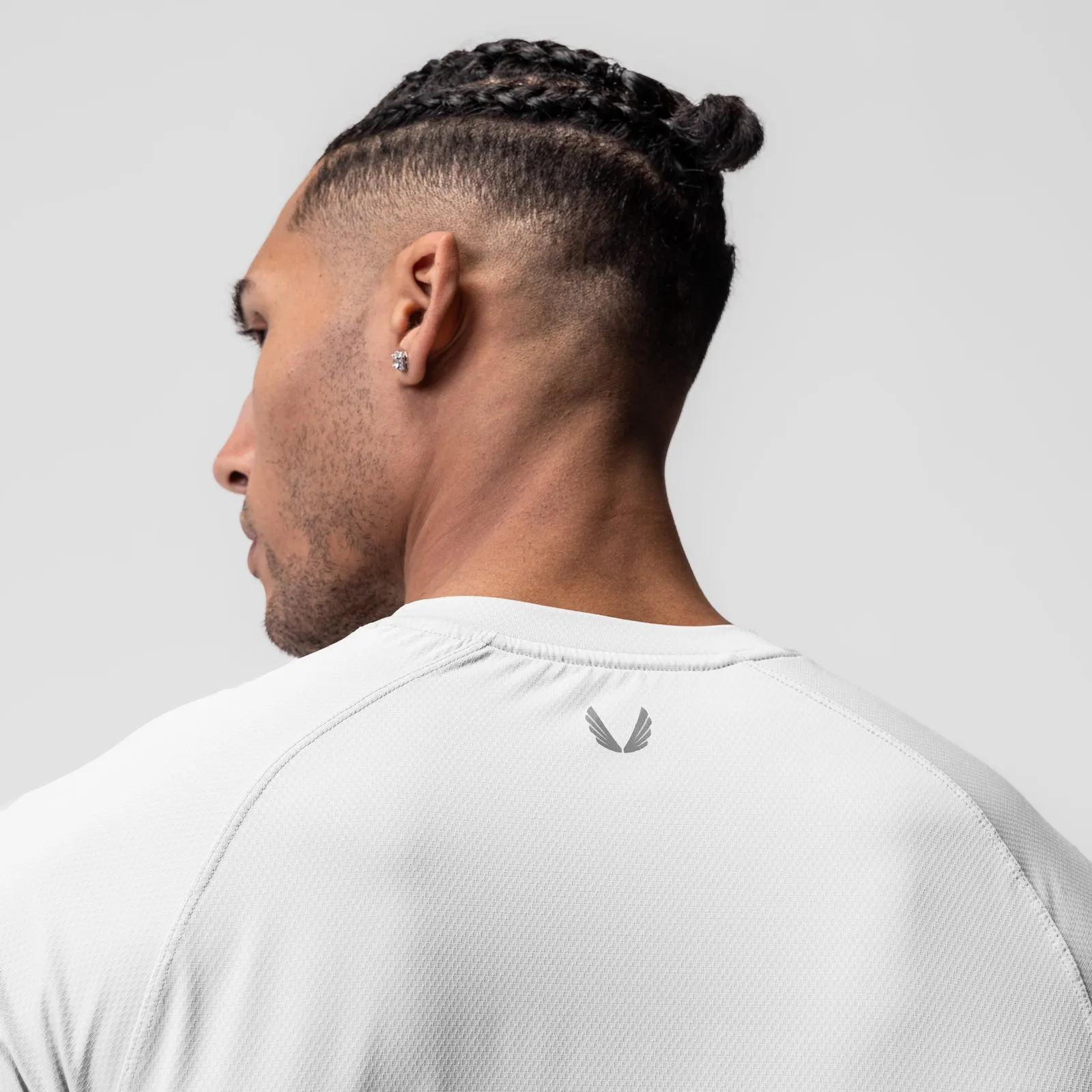 Friction Free Inner Lining 0660. AeroSilver? Established Tee - White "ASRV"