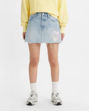 Textured Bold Night Out Neutral Textured Levi's? Womens Icon Skirt - Fresh As A Daisy