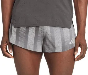 Flexible Waistline hospitality industry adidas Adizero Pro 3 Inch Mens Running Shorts - Grey