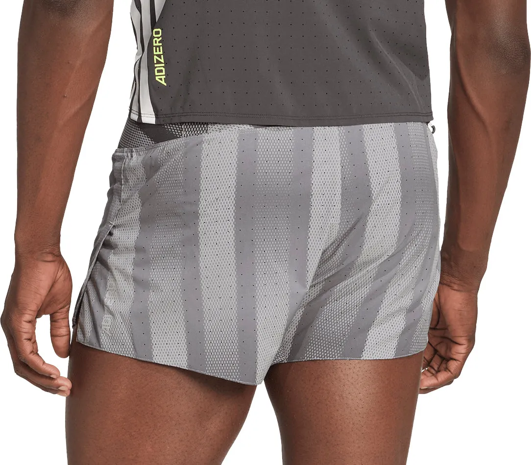adidas Adizero Pro 3 Inch Mens Running Shorts - Grey hypoallergenic Neat Look