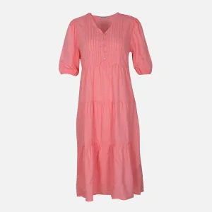 LADIES CASUAL LONG DRESS StretchWaistband