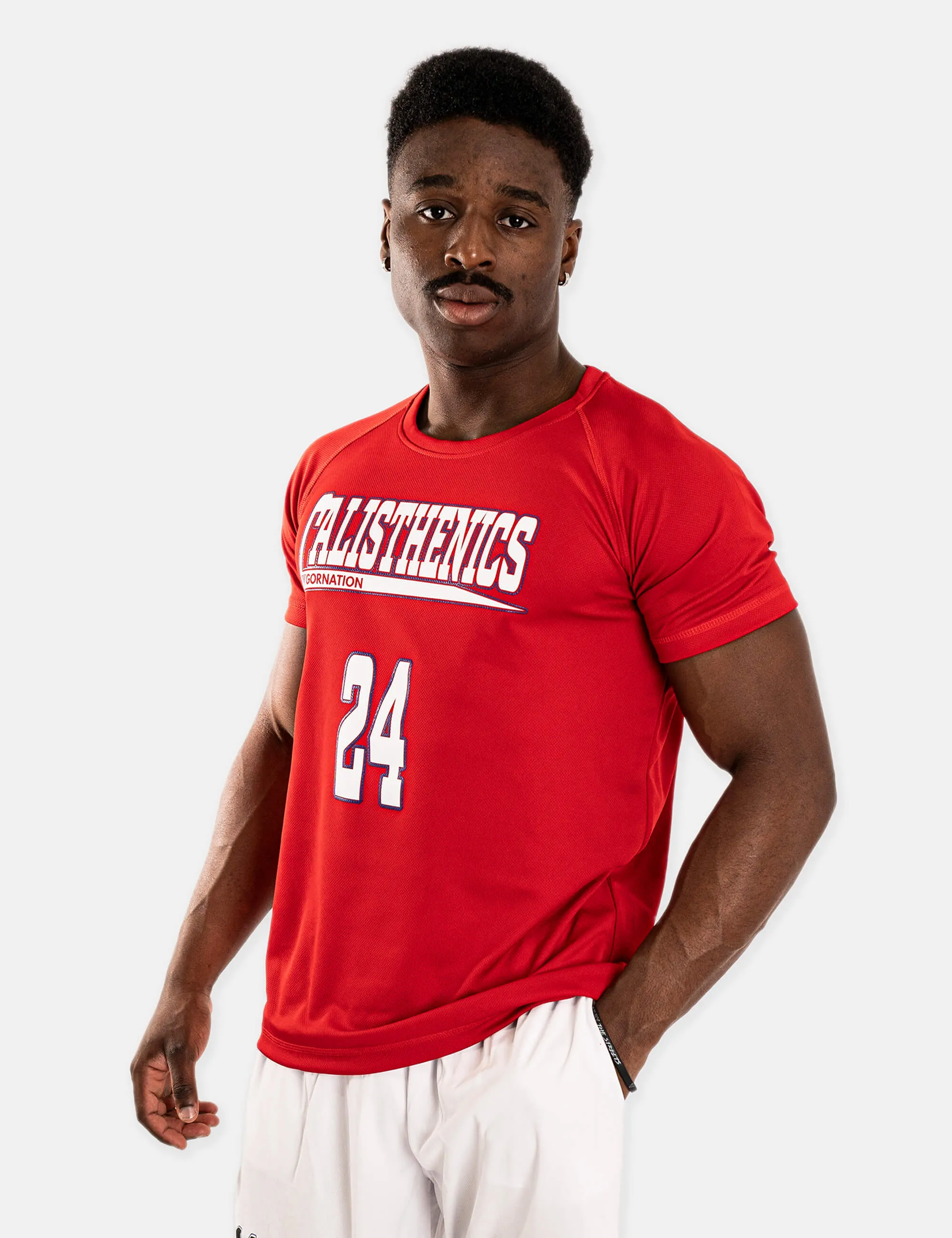 Mesh T-Shirt Men FrictionResistant Trans Glow