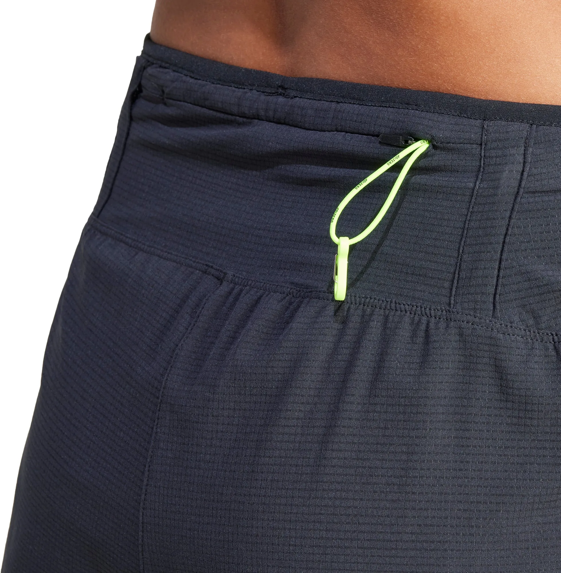 Artisanal Fashion Fit adidas Adizero Womens Split Running Shorts - Black