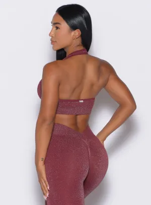 Lightweight Cup Shimmer Backless Bra