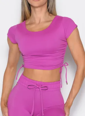 Anti-shrink Scrunch Fit Bra-Tee