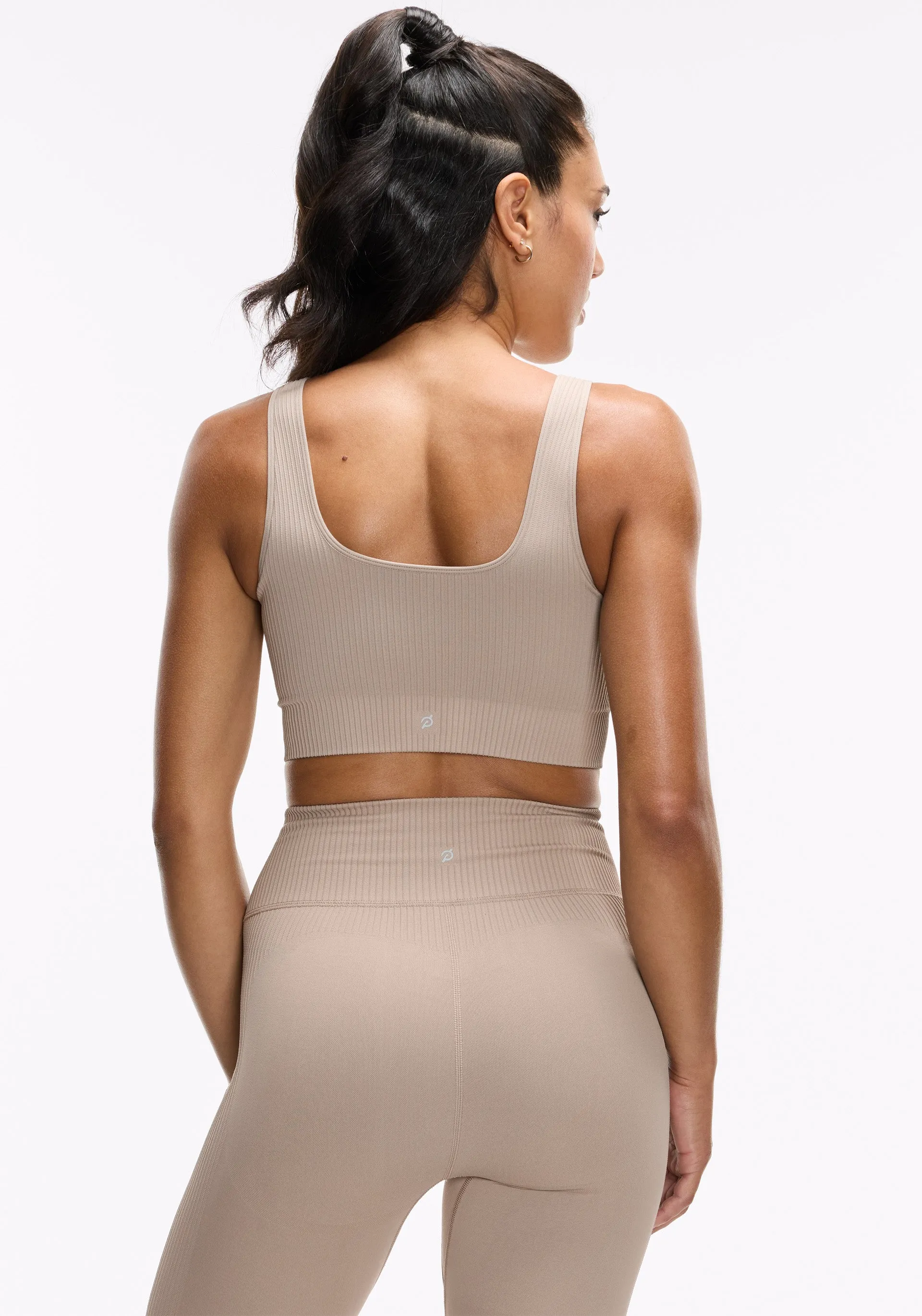 Seamless Square Neck Bra ventilation channels Adjustable hook