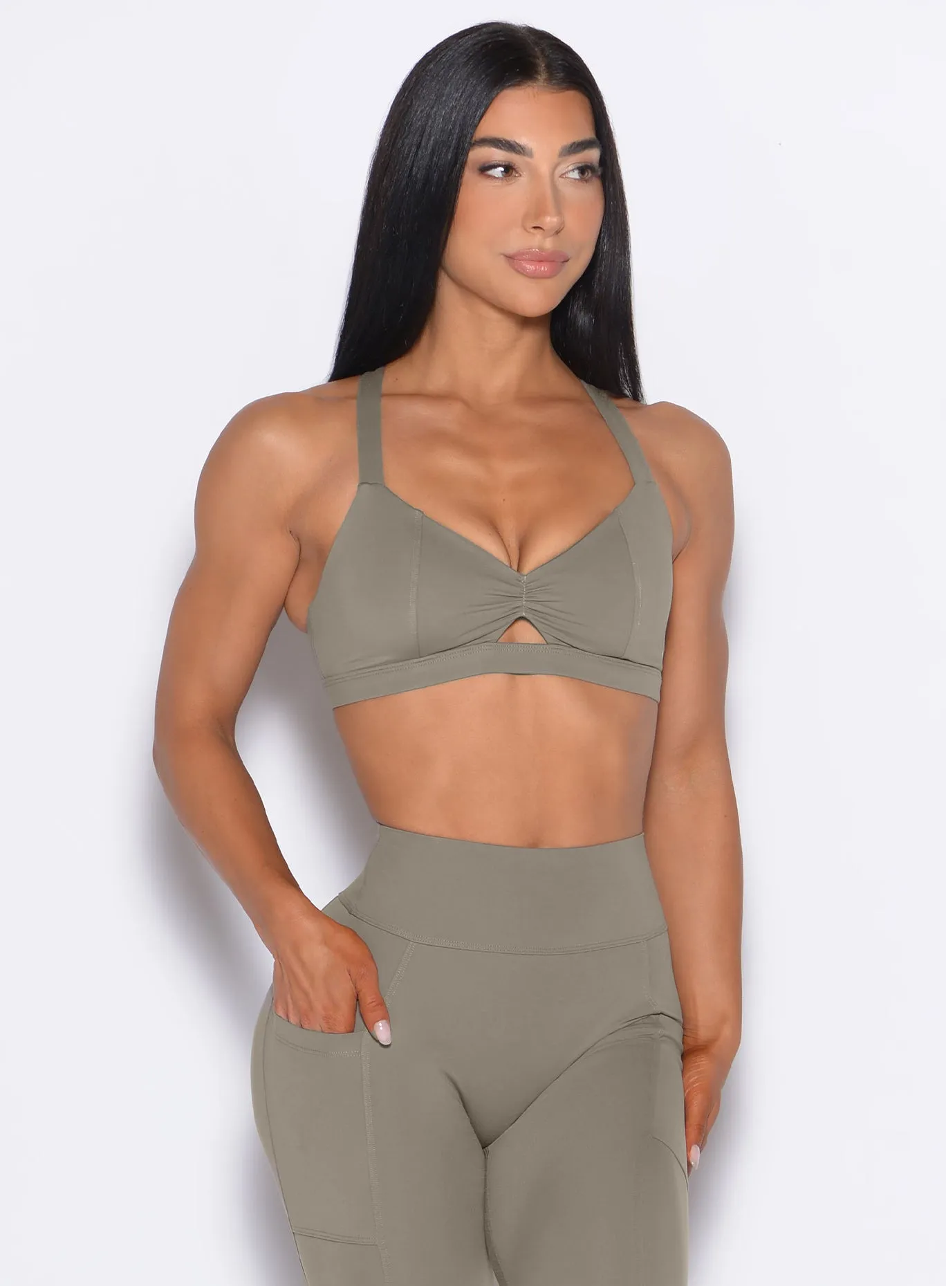 Non Restrictive Band Value for Money Sweetheart Sports Bra