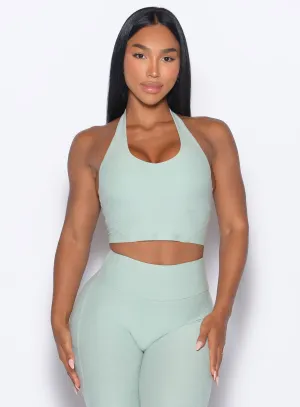 Long fit seams Lift Halter Bra
