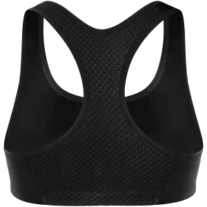 Stretchy Comfort Lower body workouts Shock Absorber Active Crop Top Womens Sports Bra - Black