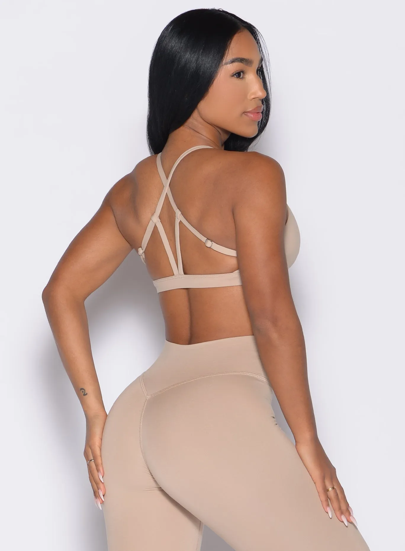 indoor exercise layering Passion Sports Bra
