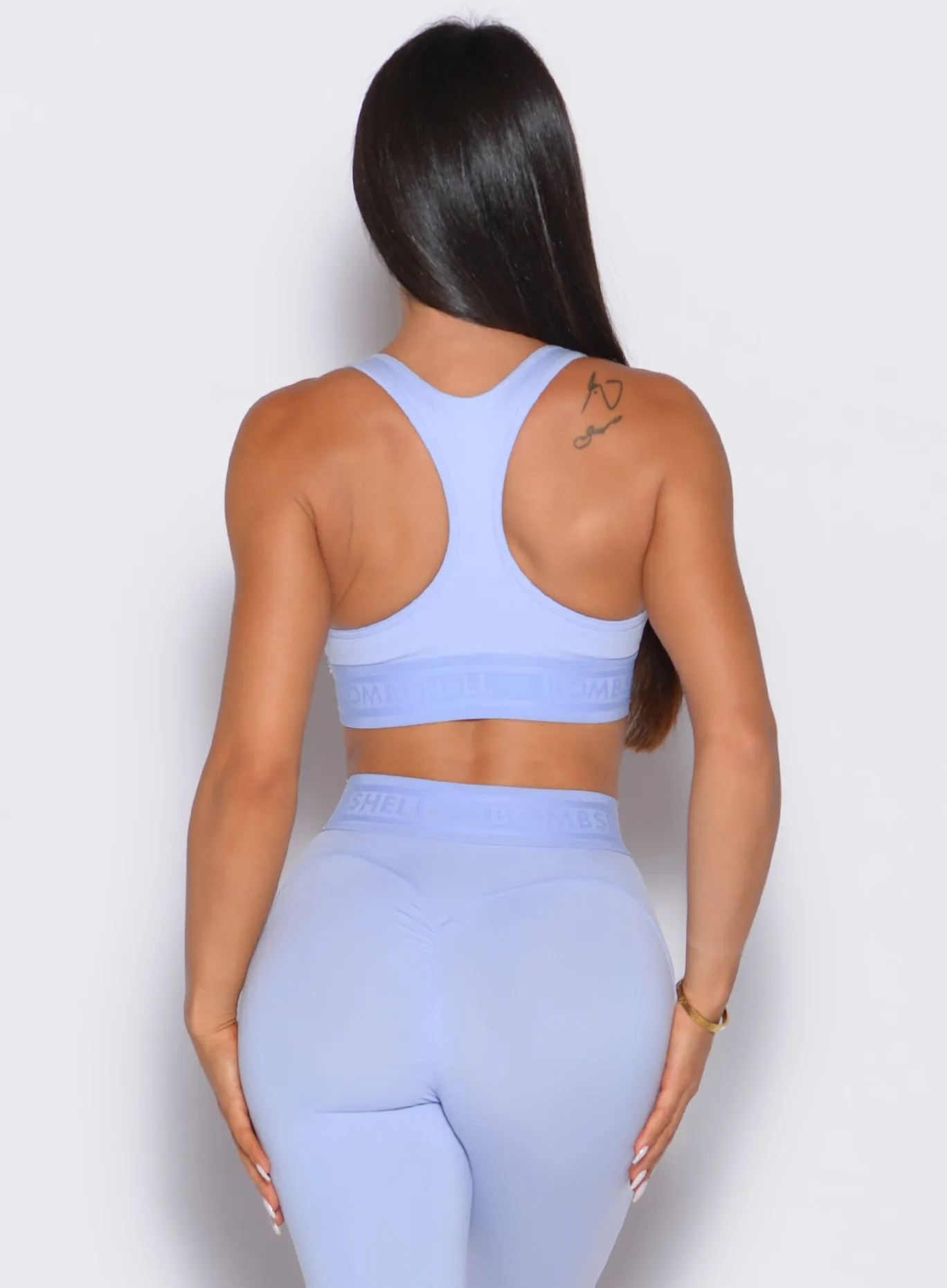 Bombshell Active Bra Non-Slip Support Thin Straps