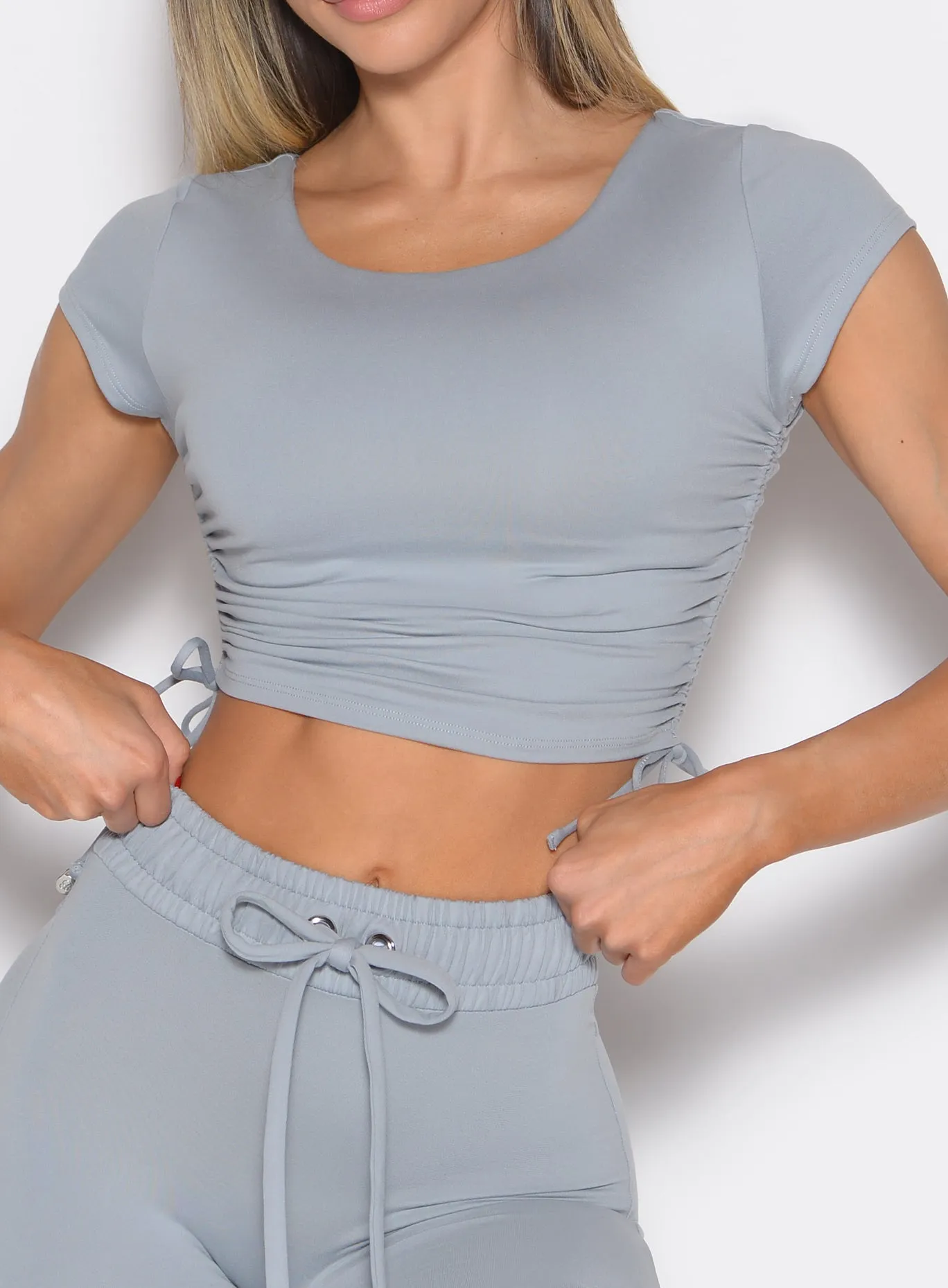 Scrunch Fit Bra-Tee Smooth Surface